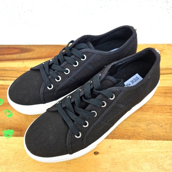 Steve Madden Emmi Platform Lace Up Sneakers Size 9.5 - Picture 8 of 16